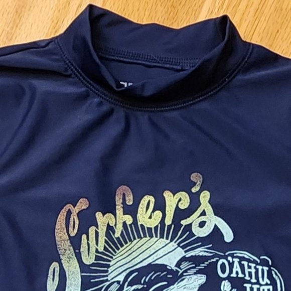 Cherokee "Surfer's Paradise" Swim Rashguard Shirt Size Small 6-7 - Picture 3 of 11